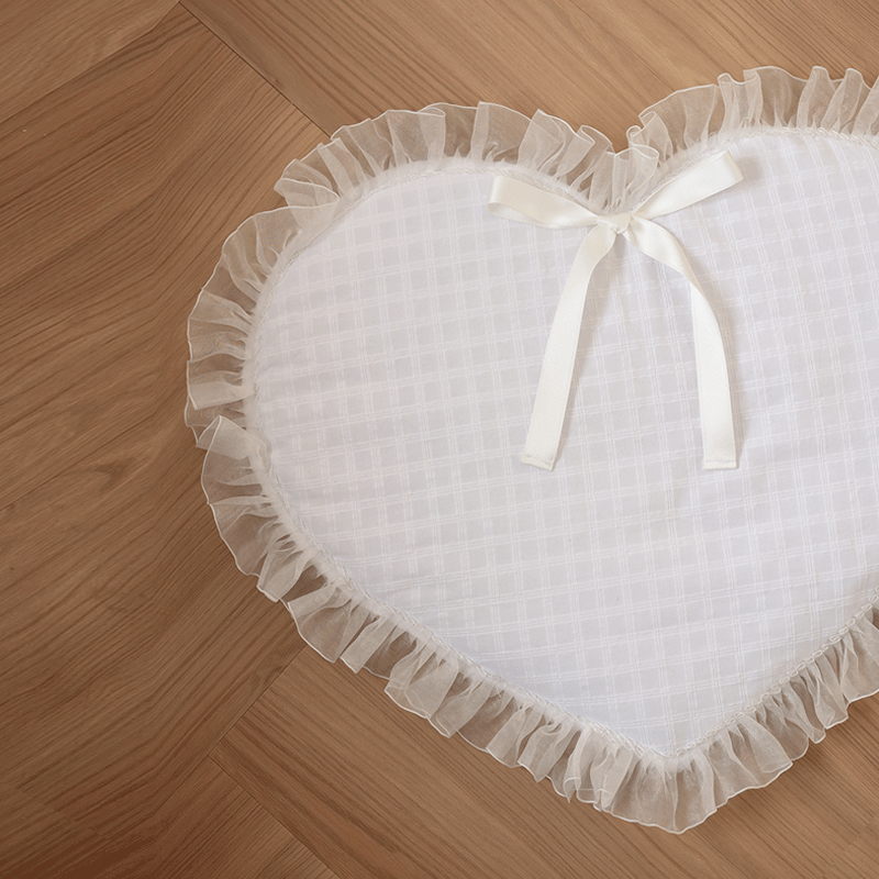 강아지 하트 방석