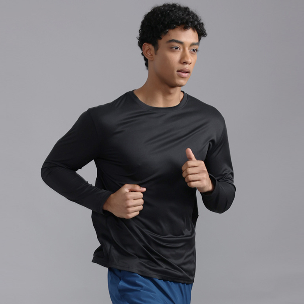 남자 기능성 러닝 긴팔티셔츠