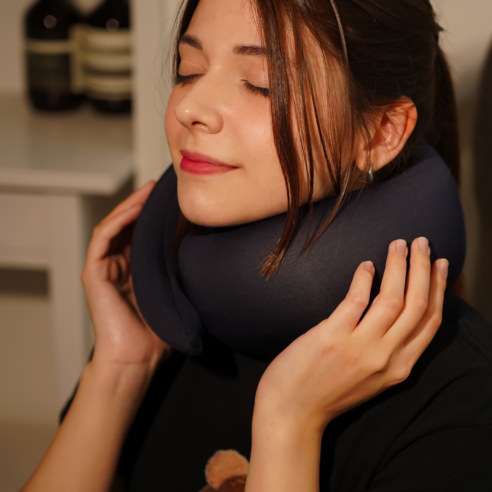 여행용 달팽이 목베개