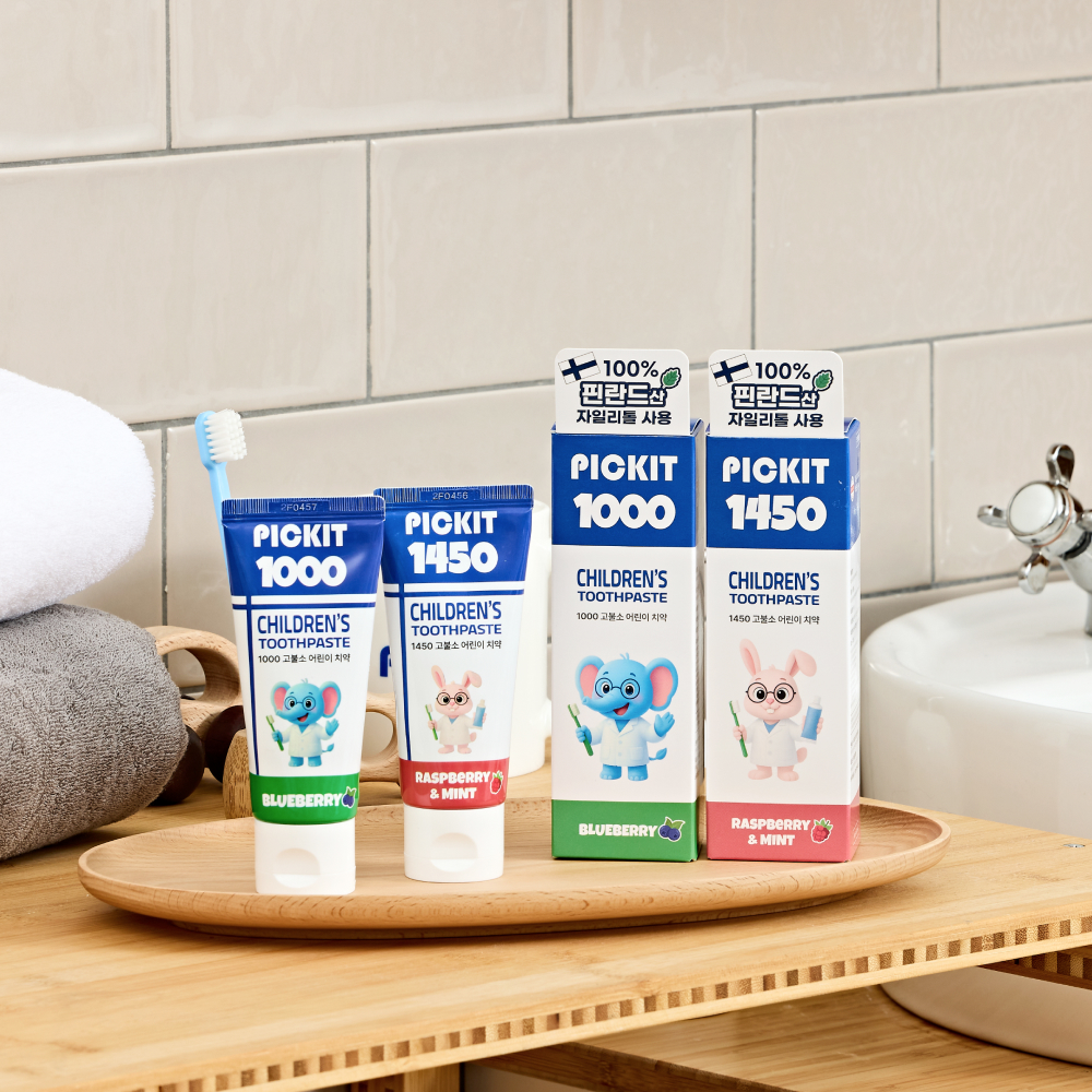 유아 고불소 양치 SET