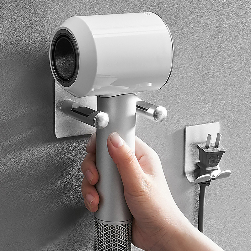 무타공 드라이기 거치대 SET