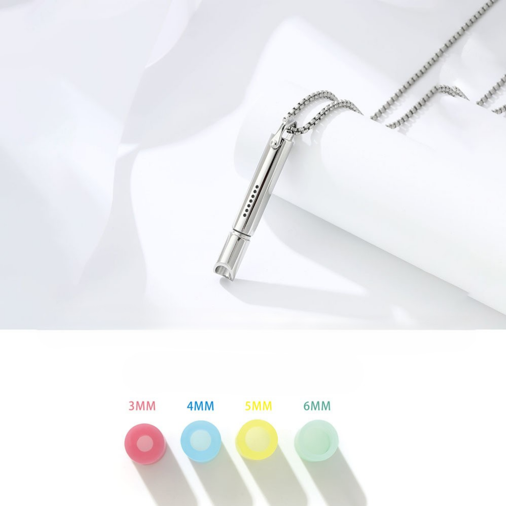 금연 다짐 목걸이