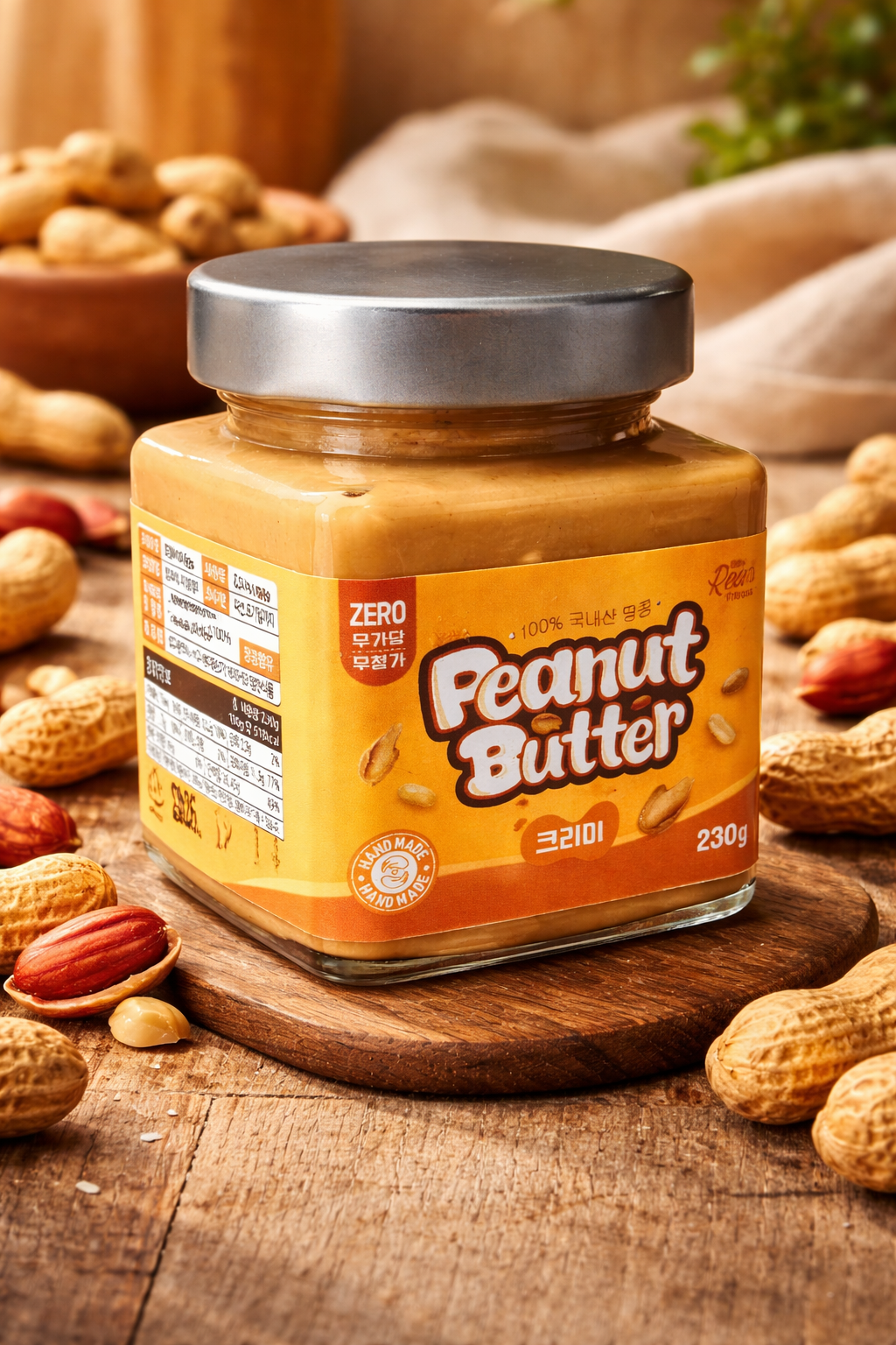 100% 땅콩버터 230g