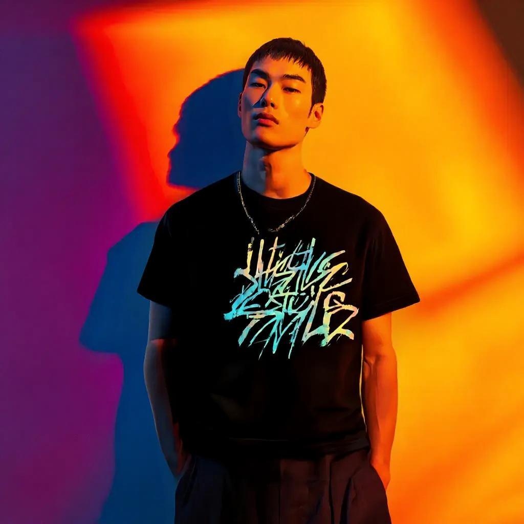 세미오버핏 스트릿 반팔티