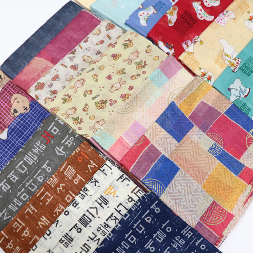 전통문양 가제 손수건 SET