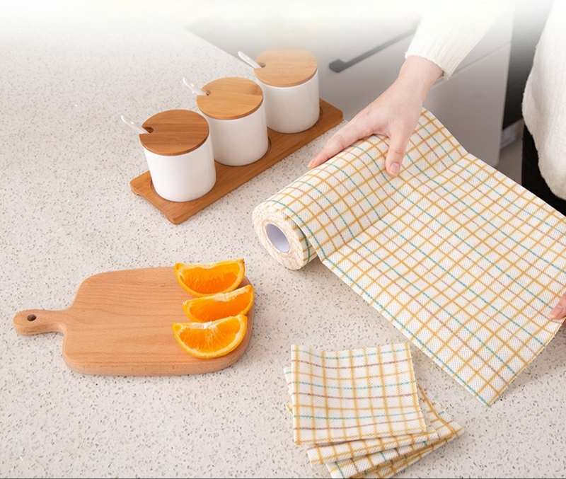 빨아쓰는 롤 행주