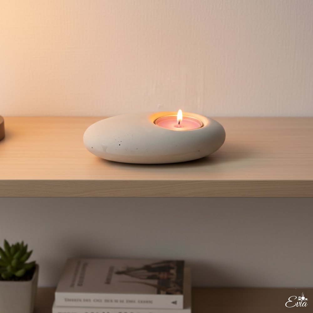 조약돌 캔들·인센스 홀더