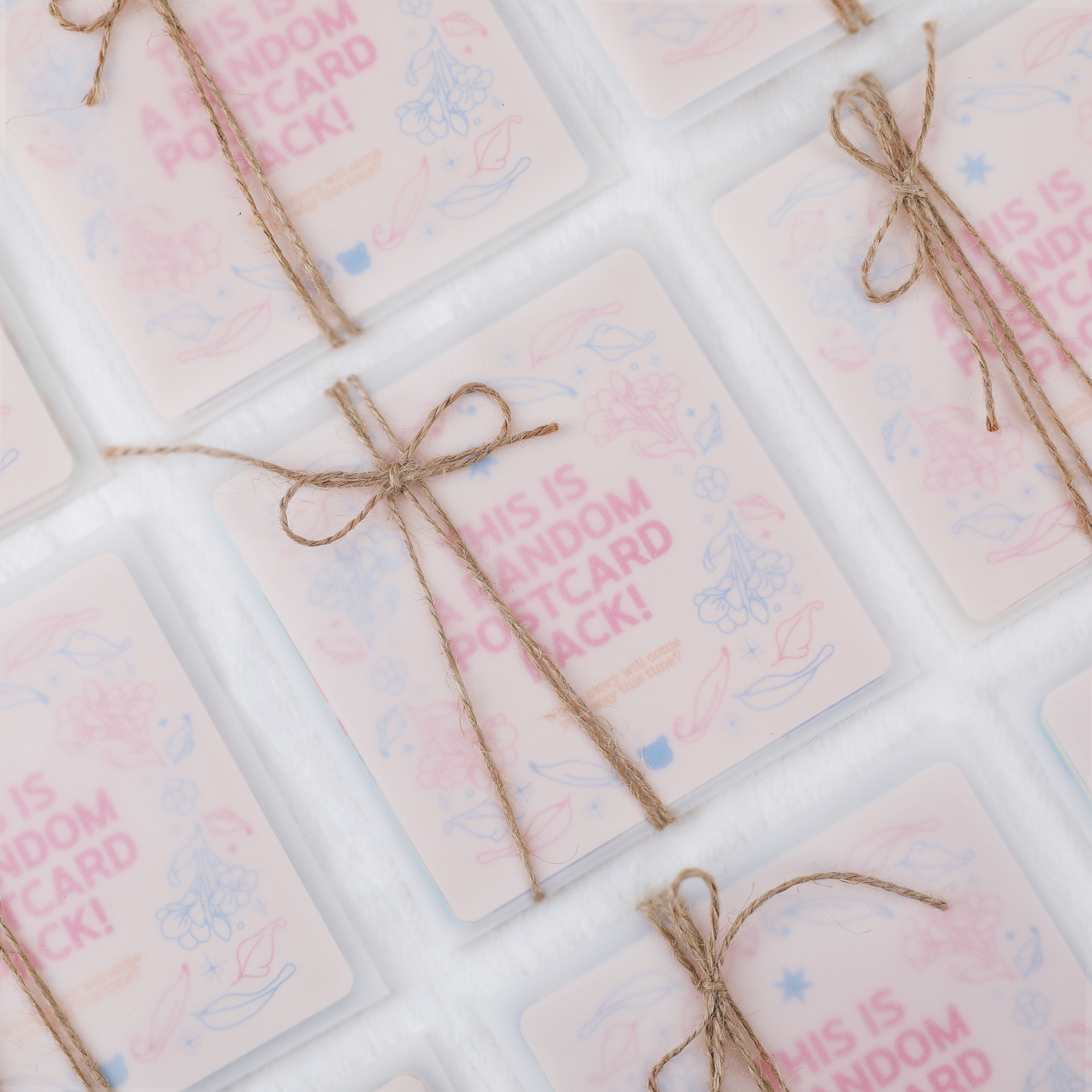 랜덤 캐릭터 엽서팩 SET