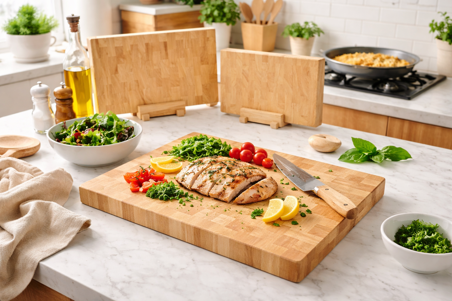 수제 원목 도마