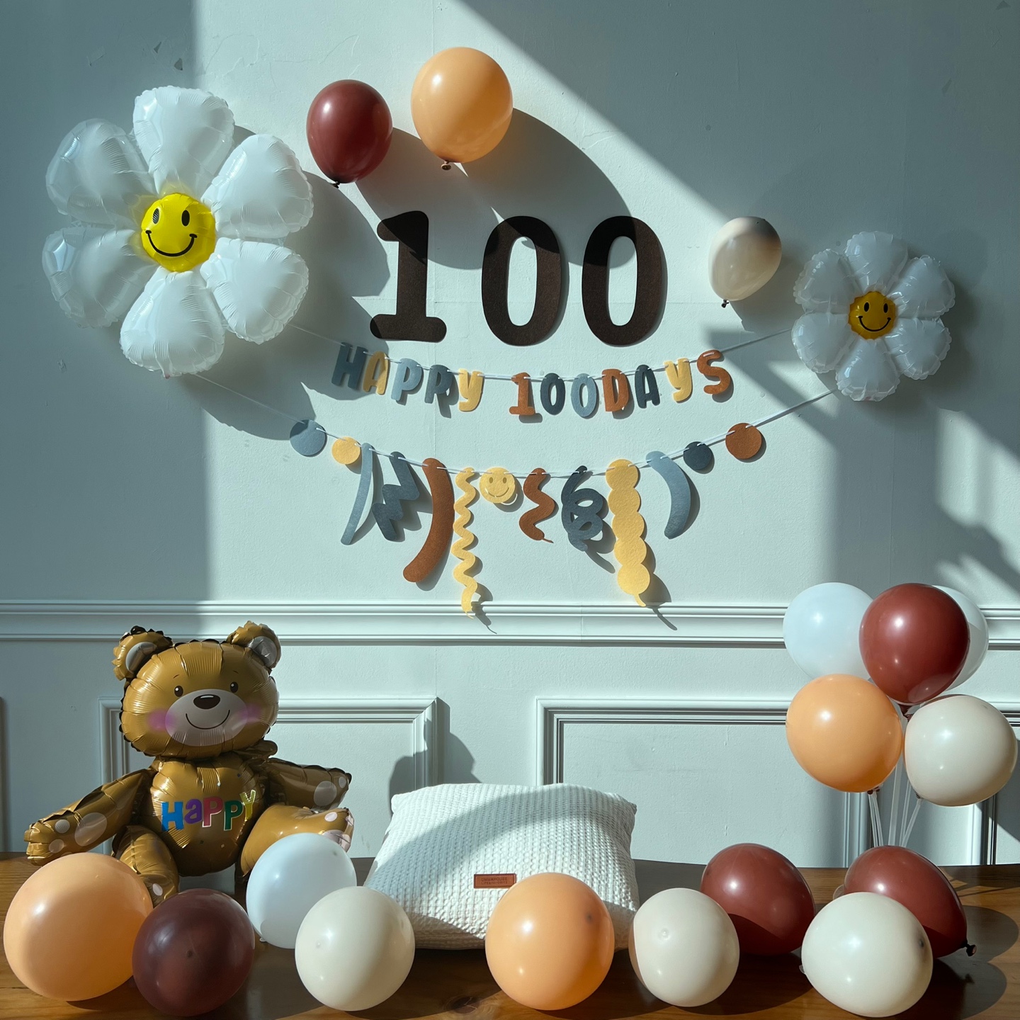 백일 이벤트 풍선 SET