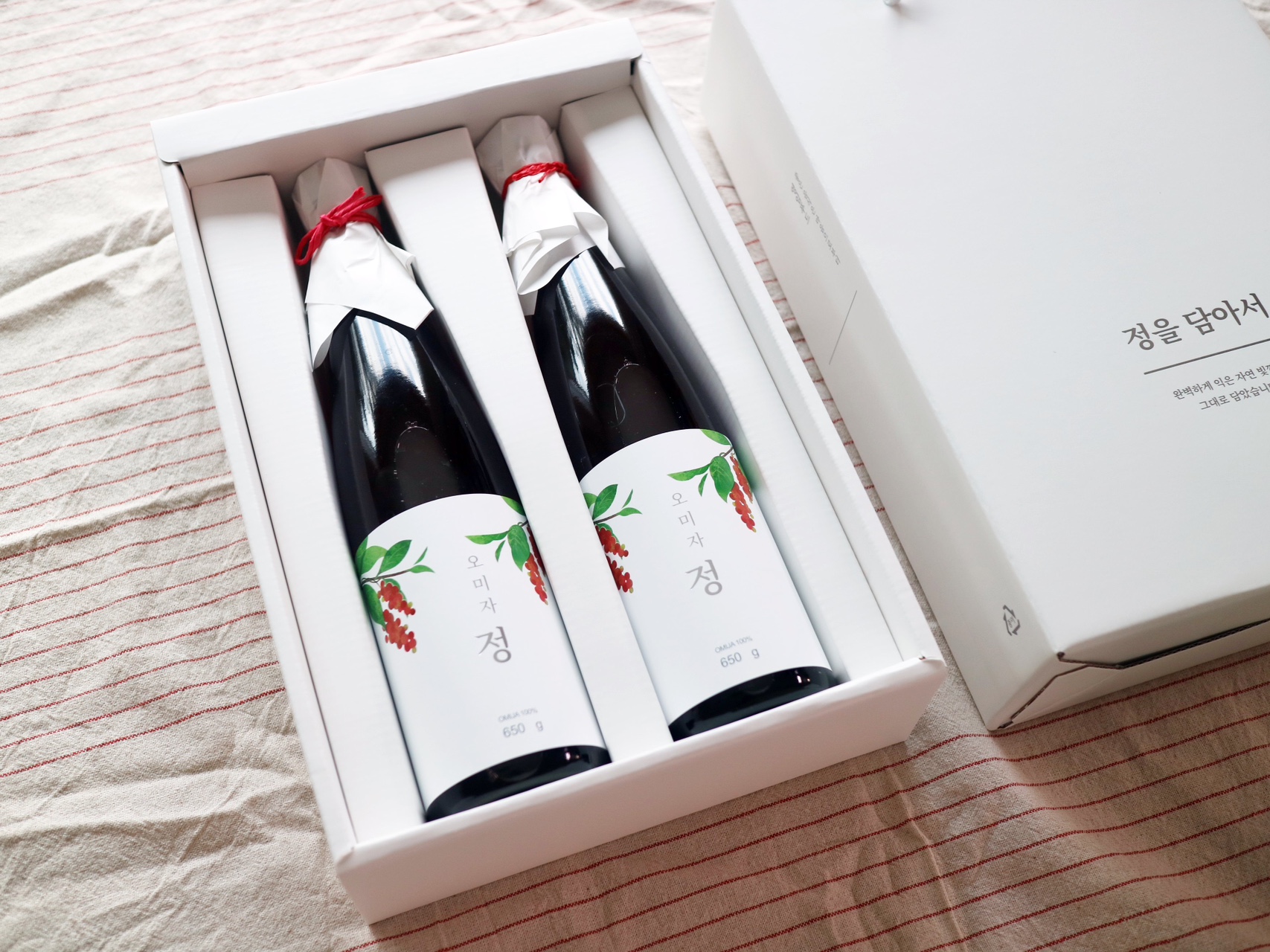 오미자 수제청 SET