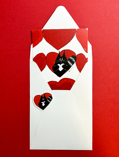 일러스트 엽서 봉투 2SET