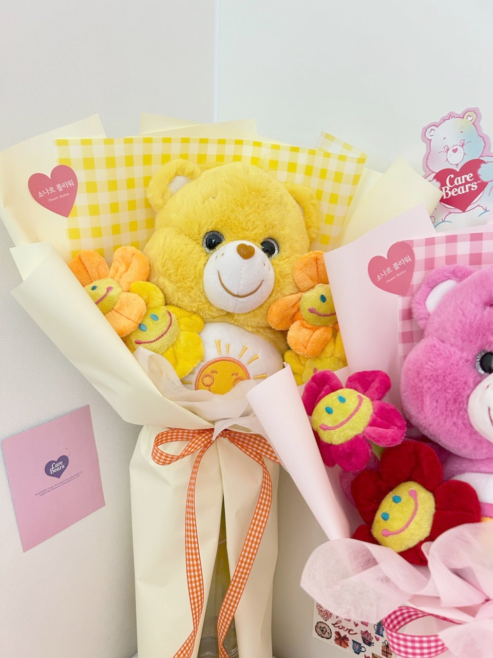 곰돌이 인형 꽃다발