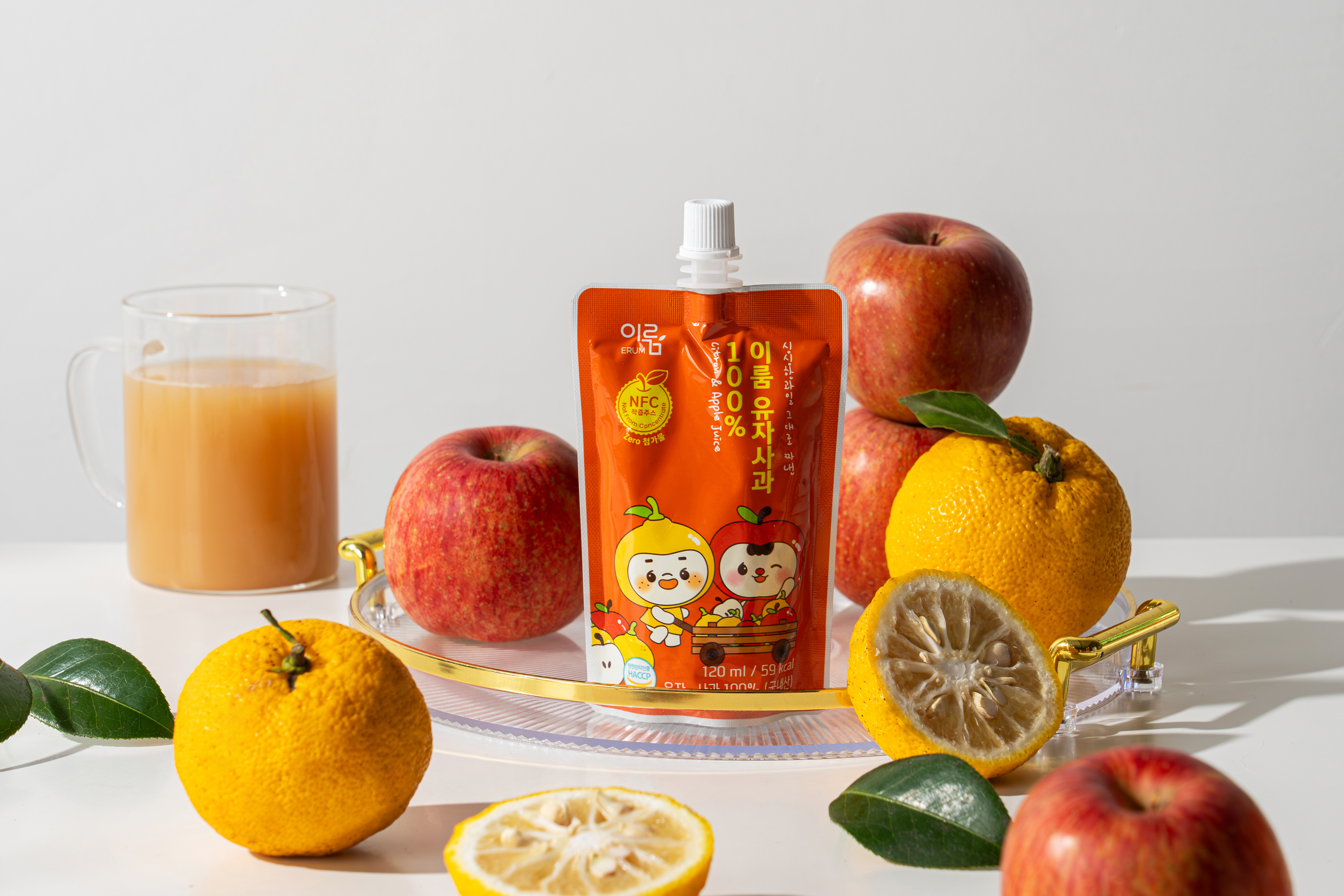 유자사과 착즙주스 SET