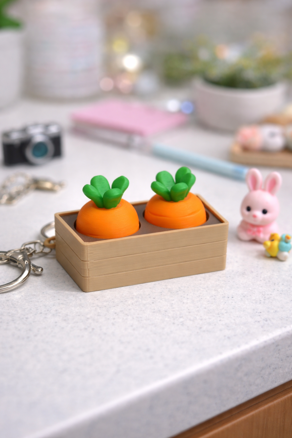 당근 클리커 키링 DIY 키트