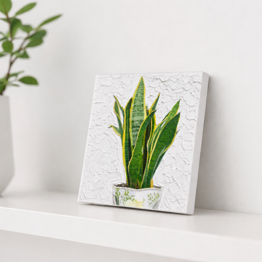 미니 풍수식물 캔버스 액자 SET