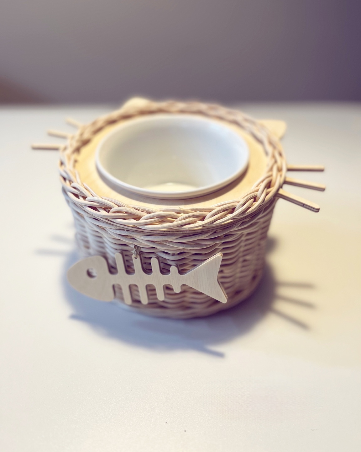 고양이밥그릇 만들기 합판