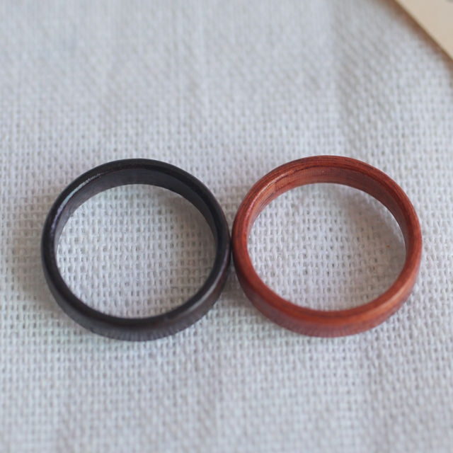 수공예 나무반지