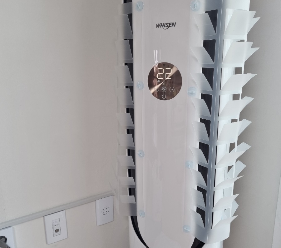 스탠드 에어컨 바람막이 SET