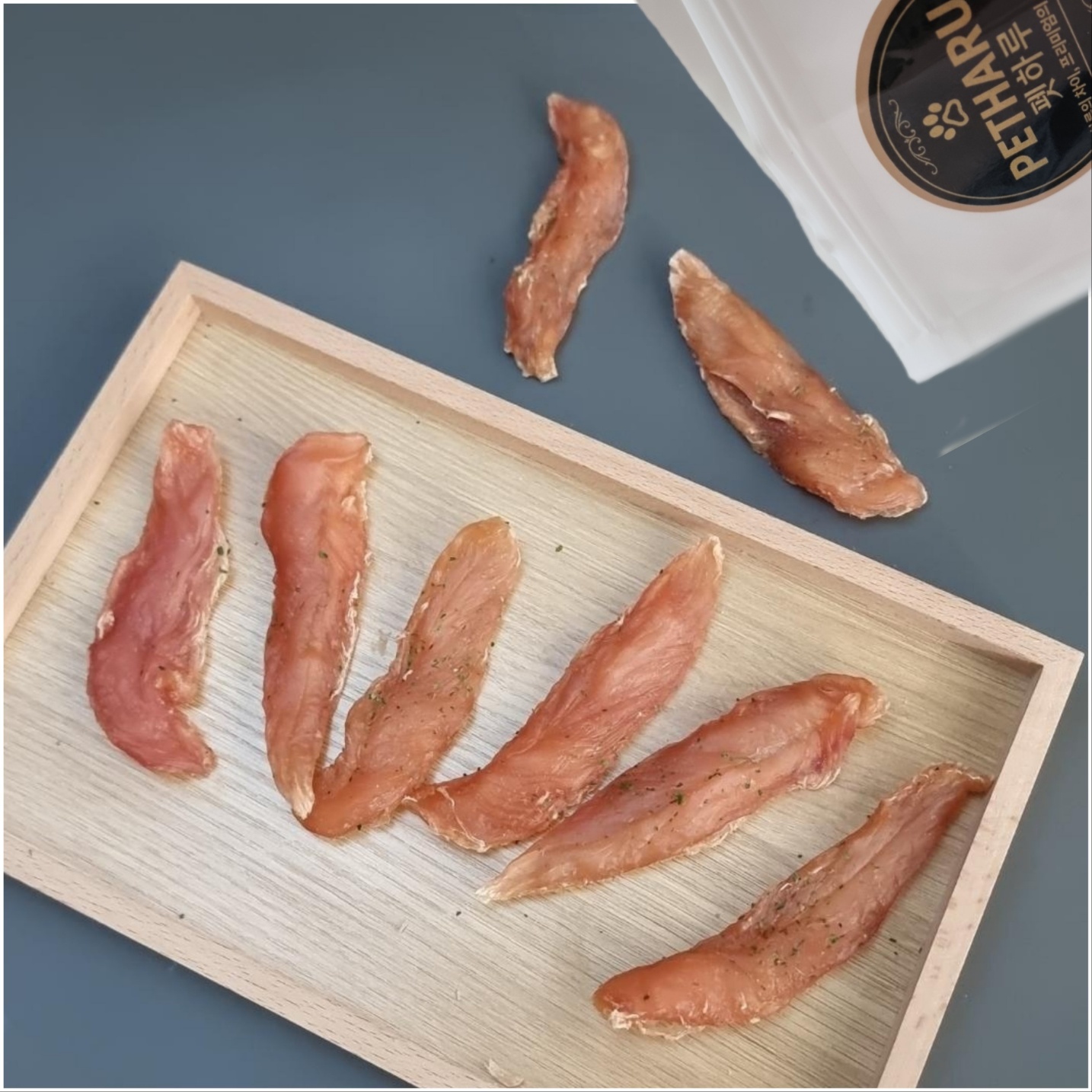 강아지 멸균 닭안심져키 200g