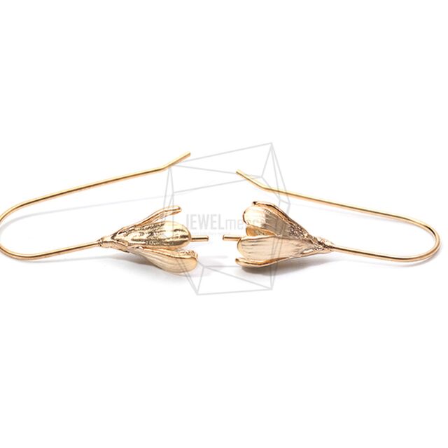 꽃 후크 귀걸이 부자재