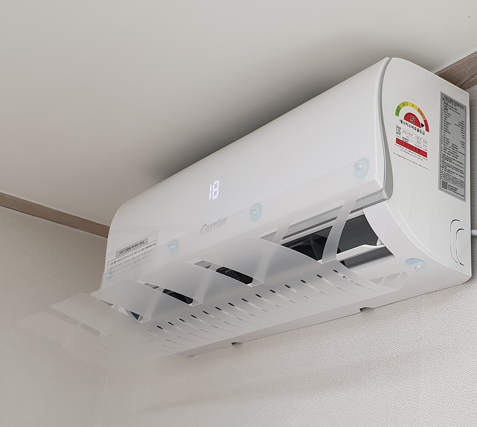 벽걸이 에어컨 바람막이