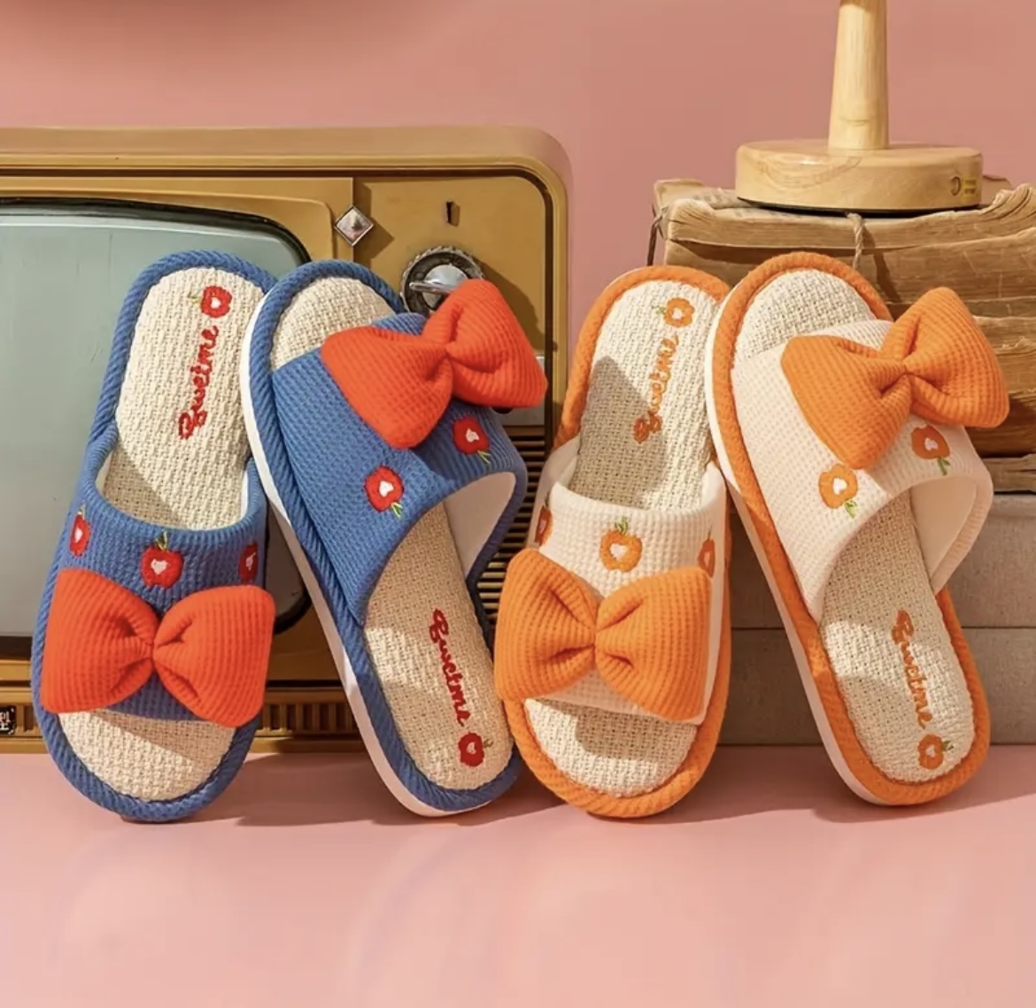 여성용 귀여운 슬리퍼