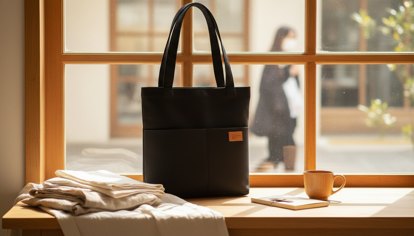 핸드메이드 캔버스 에코백