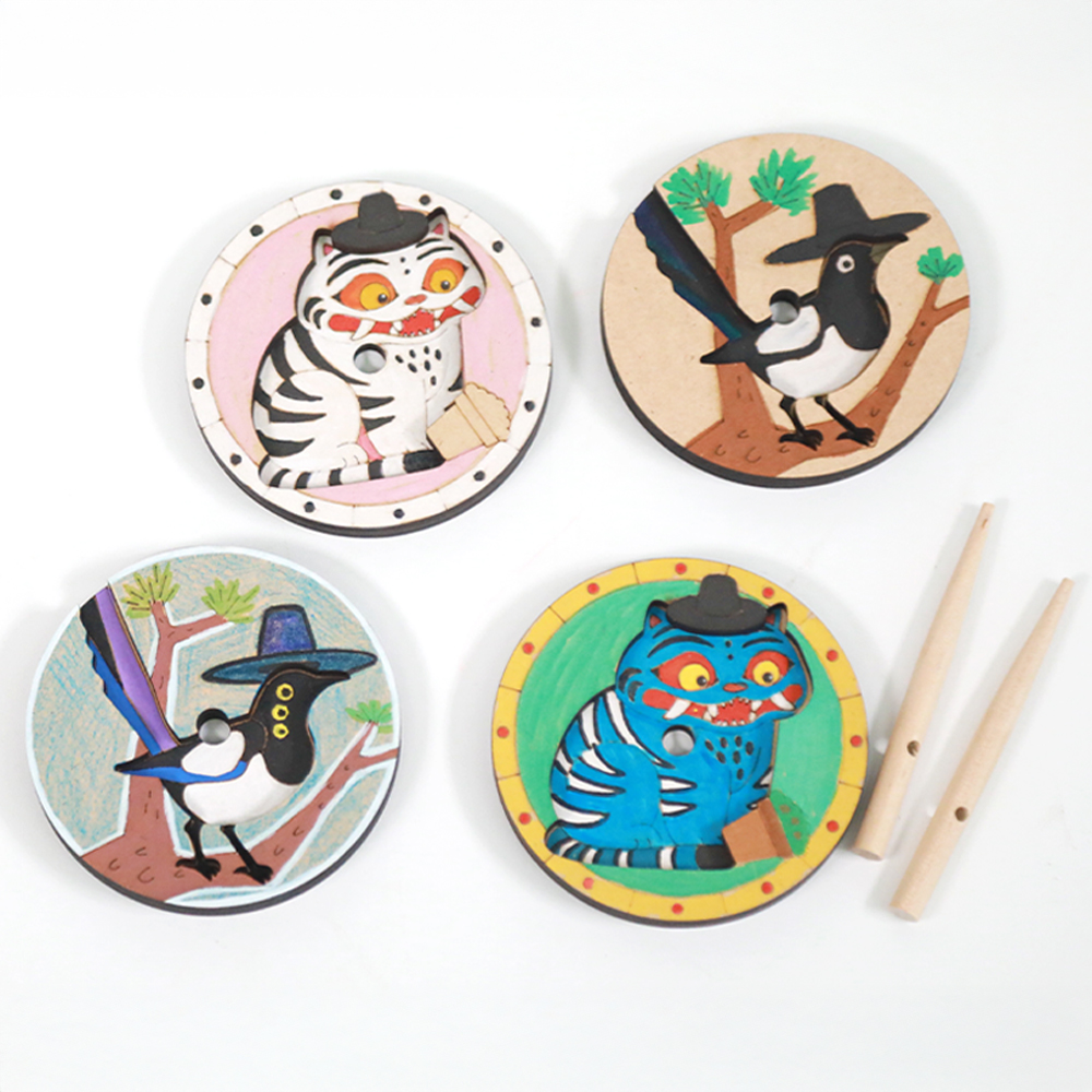 작호도 전통팽이 만들기 SET