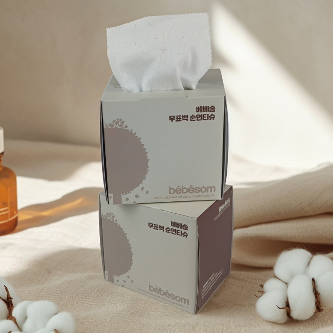 먼지없는 순면 미니각티슈 SET