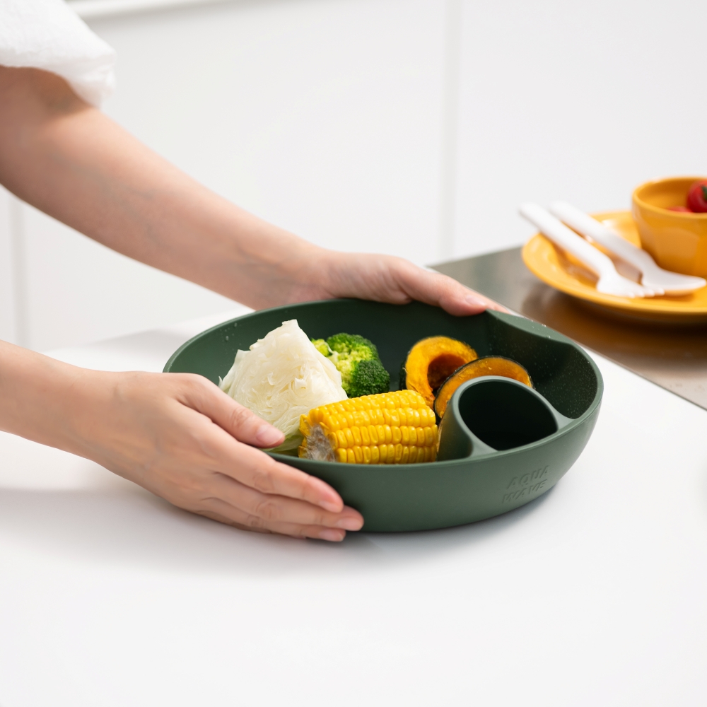 실리콘 전자레인지 스팀 용기