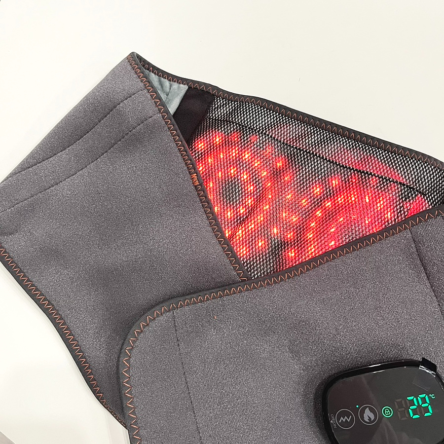 무선 허리 찜질기