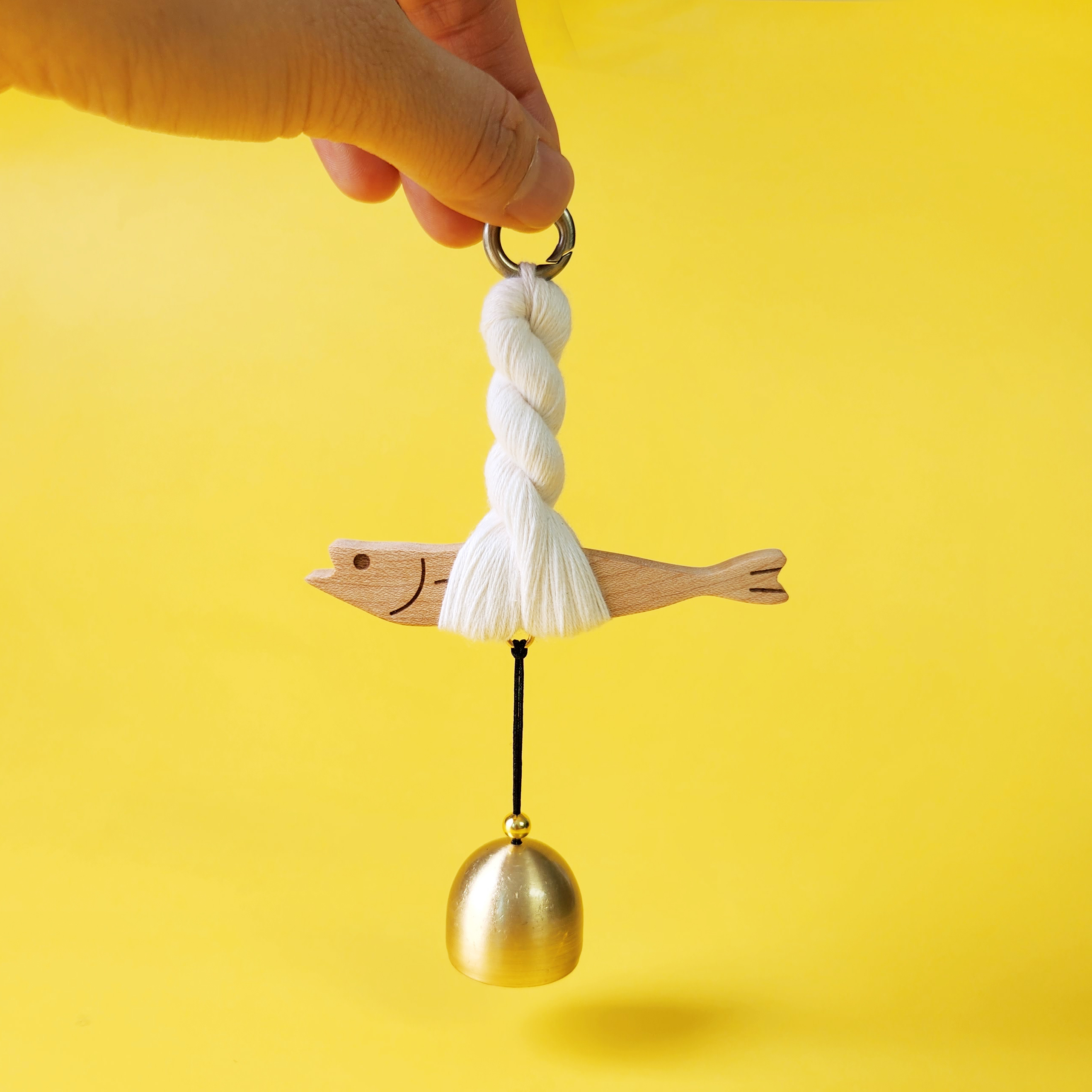 원목 액막이명태 도어벨