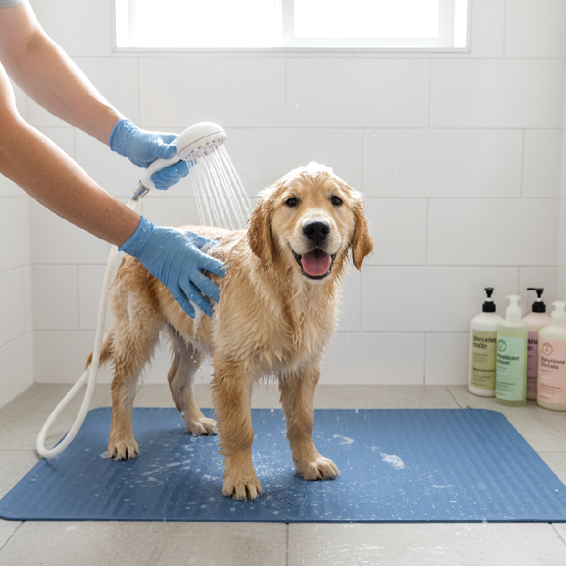 강아지 미용 실리콘 매트