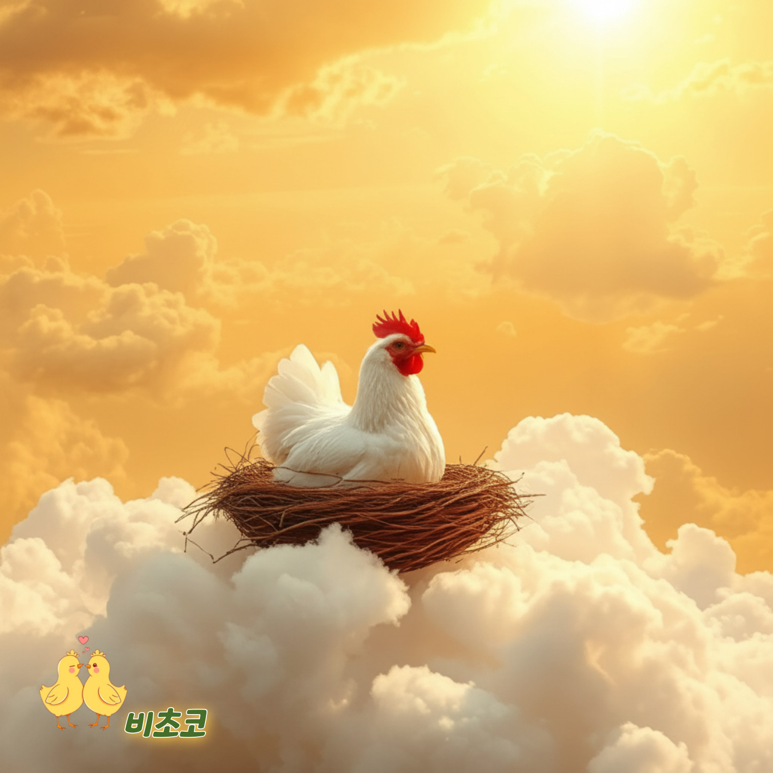 부자닭 사랑시 엽서 SET