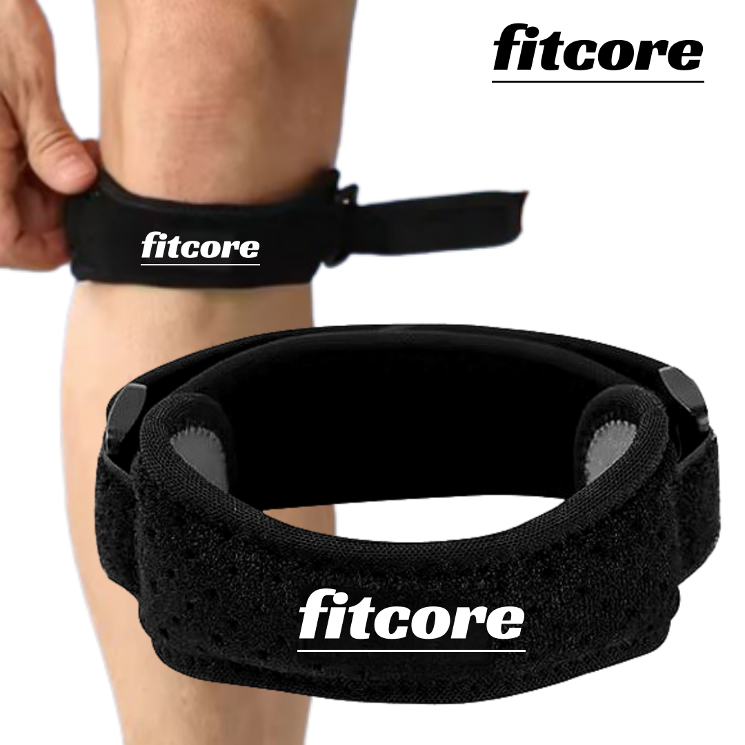 한줄 슬개골 무릎 보호대 러닝 슬개건