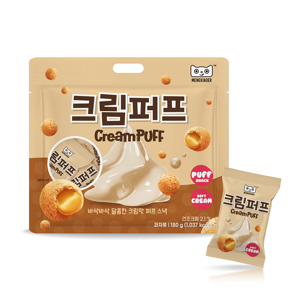 크림맛 퍼프 스낵 SET