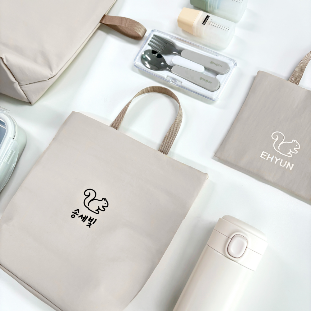 어린이 중형 네임파우치