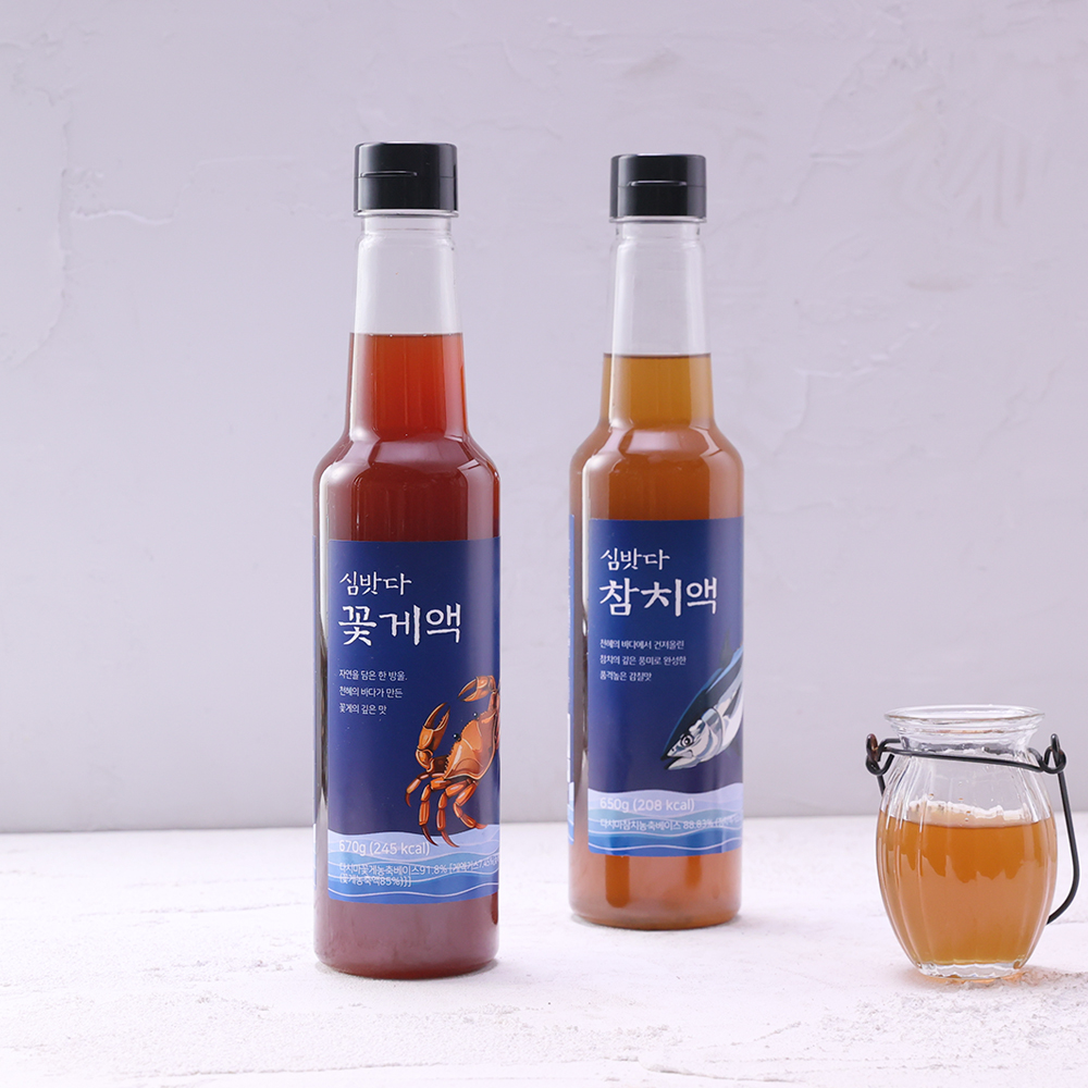 참치액+꽃게액 어간장 세트