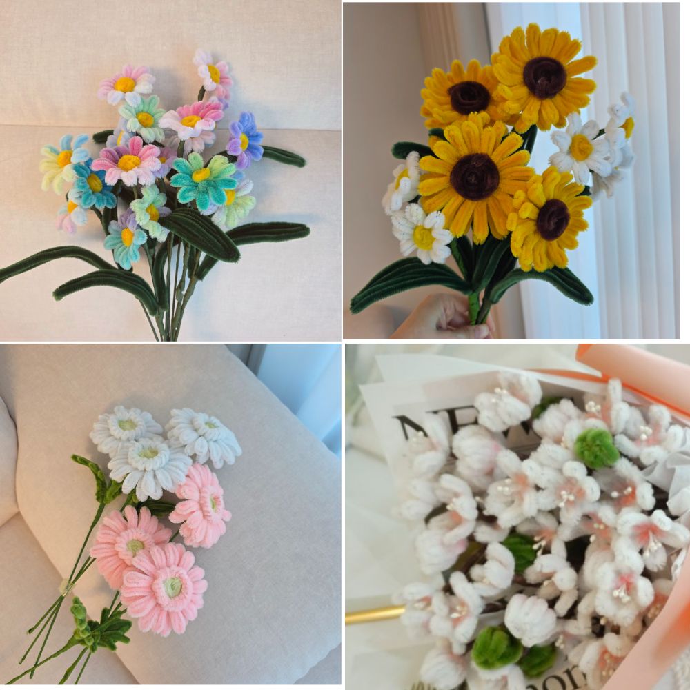 모루꽃다발 만들기 SET