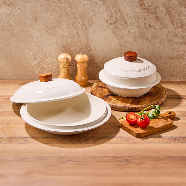 세라믹 전통 가마솥 28cm