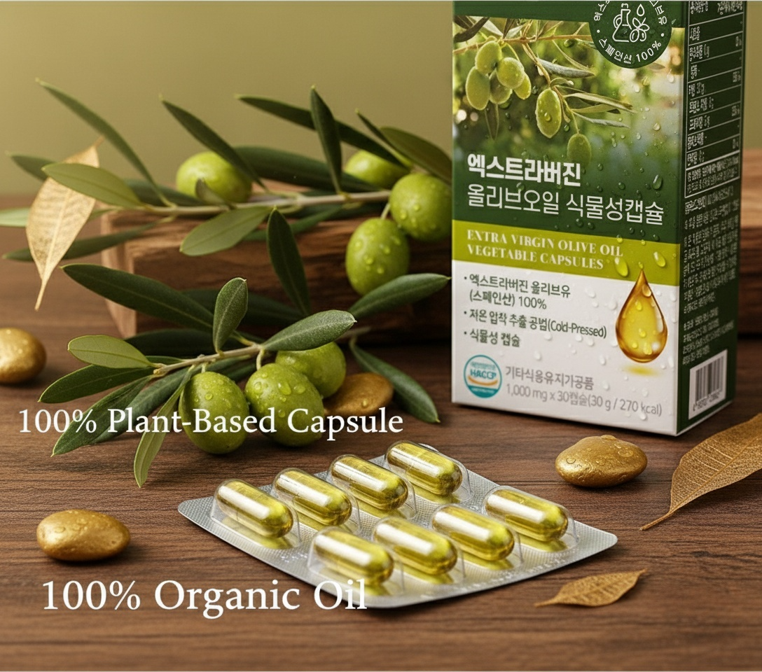 올리브오일 캡슐 1BOX