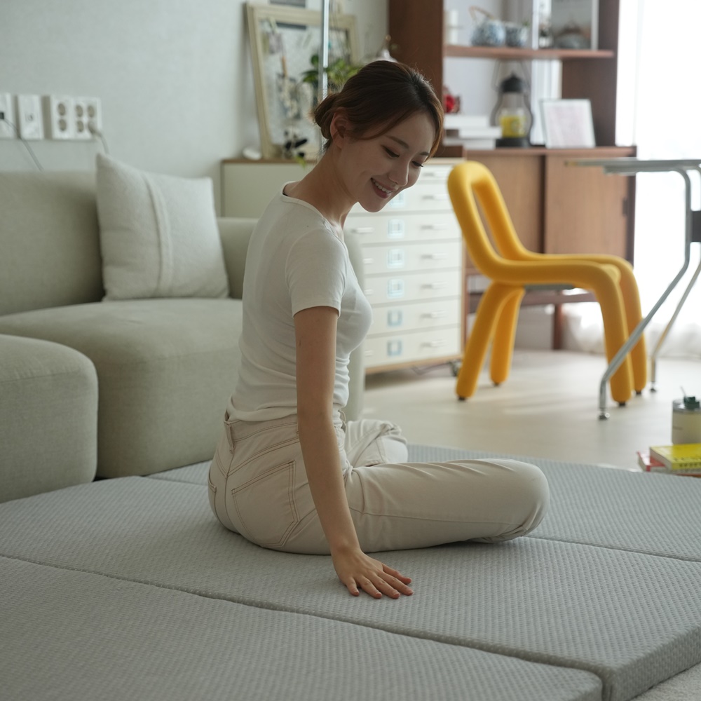 3단 접이식 매트리스