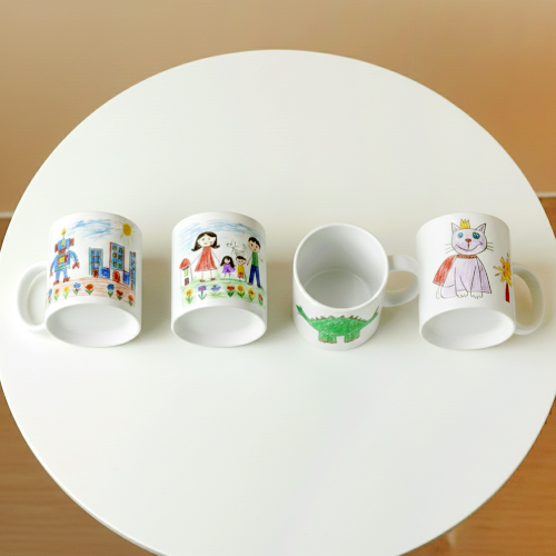 아이 손그림 머그컵