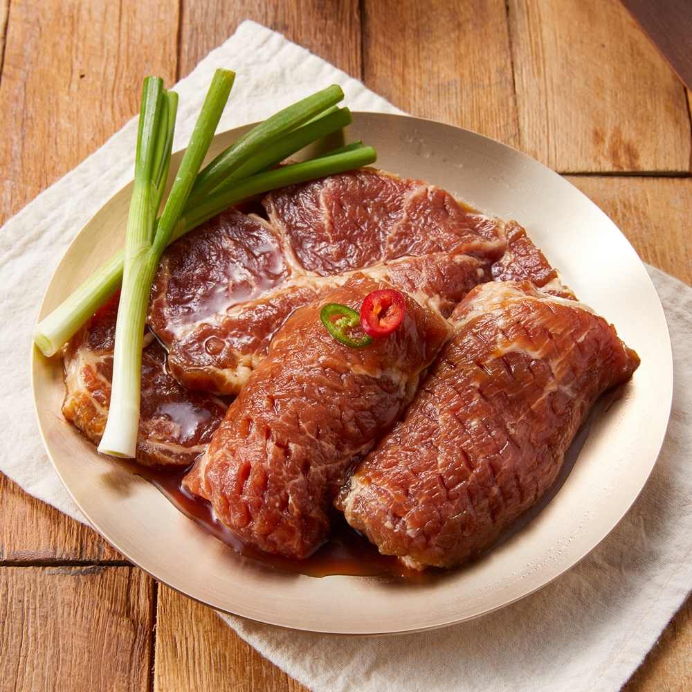 뼈없는 돼지갈비 1kg