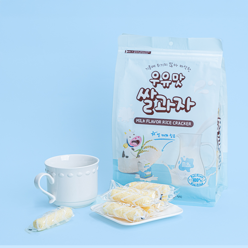 우유맛 쌀과자 210g
