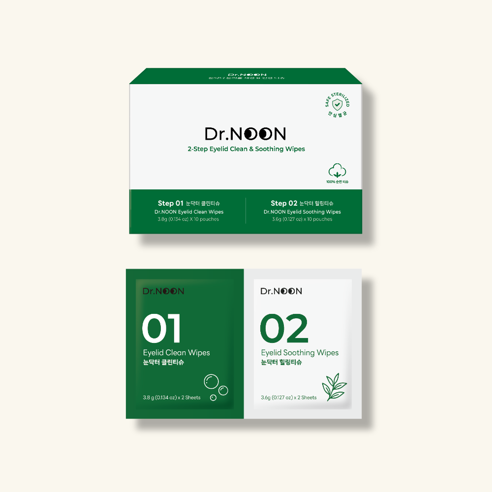 눈꺼풀 세정 클린 티슈 SET