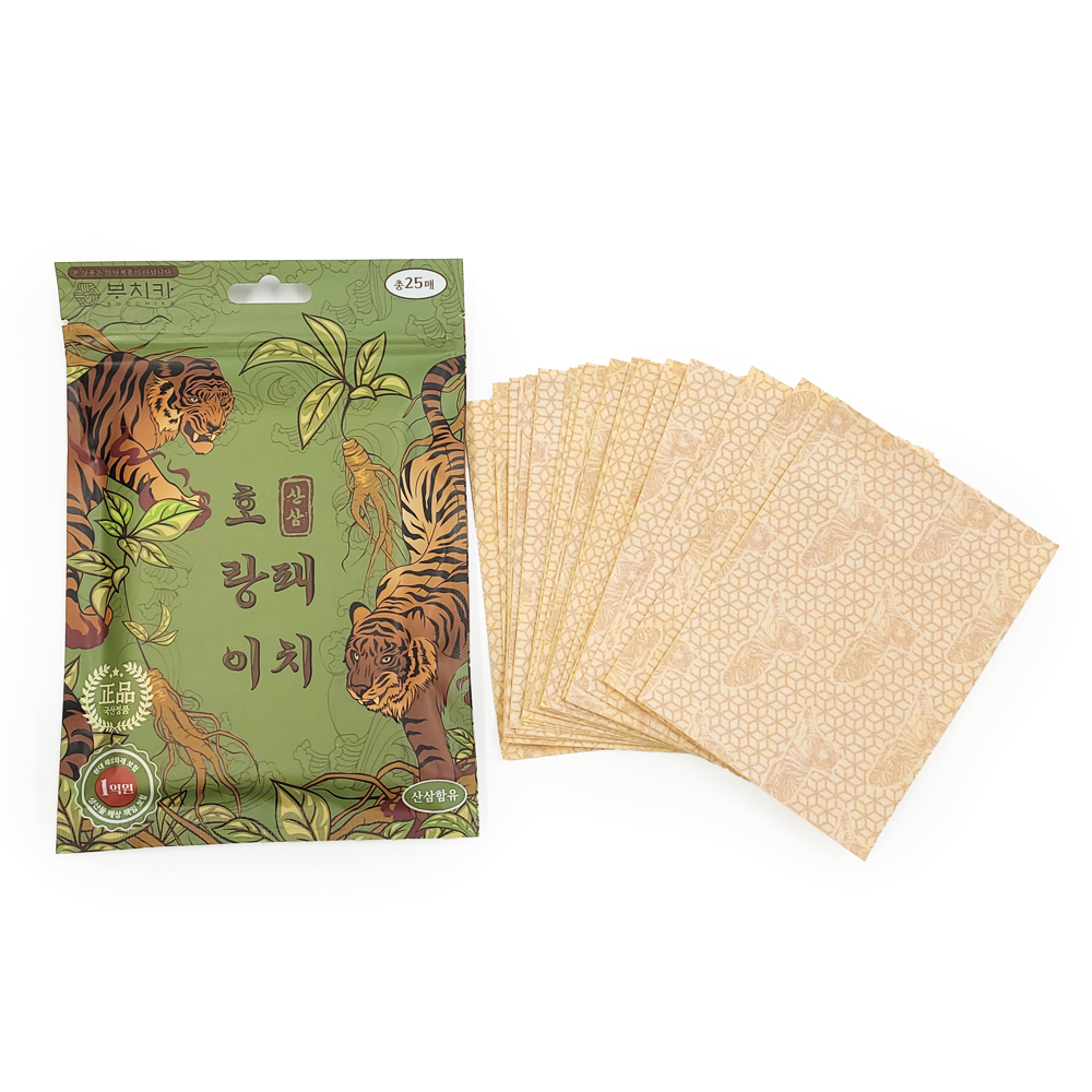 호랑이 산삼 찜질패치 SET