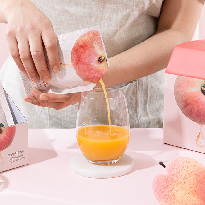 생생 복숭아즙 1BOX