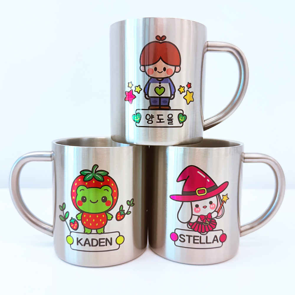 어린이 스텐 304 양치컵